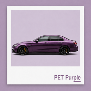 Vinilo para autos de alto brillo, color púrpura metálico PET, con tecnología de liberación de aire, autoadhesivo, para revestimiento completo de vehículos, película que cambia de color. - Product Image 1