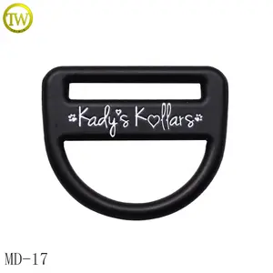 Metal Rings For Bags Black D Shape Buckle Handle Hardware Bag Accessories Metal D Ring For Bags 30mm
