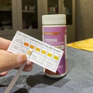 Bandelettes de <span class=keywords><strong>test</strong></span> de <span class=keywords><strong>pH</strong></span> <span class=keywords><strong>vaginal</strong></span> au prix d'usine pour la santé vaginale - Product Image 5