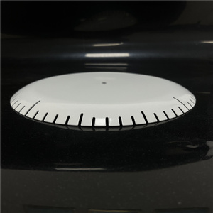 Placa <span class=keywords><strong>de</strong></span> <span class=keywords><strong>reloj</strong></span> <span class=keywords><strong>de</strong></span> pared, carcasa <span class=keywords><strong>de</strong></span> <span class=keywords><strong>reloj</strong></span> <span class=keywords><strong>de</strong></span> aluminio con revestimiento <span class=keywords><strong>de</strong></span> polvo blanco brillante - Product Image 4