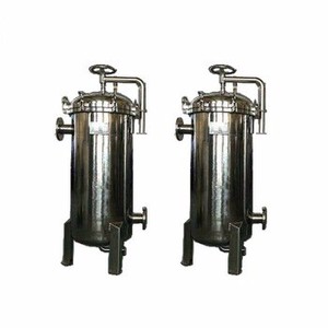 Endüstriyel sıvı Filtration syonu için yan giriş karbon çelik tek çanta filtre yuvası - Product Image 4