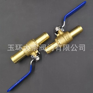Brass Ball Valve 1/2 In One-Piece Manual For Water Gas Oil Automotive Use - Product Image 4