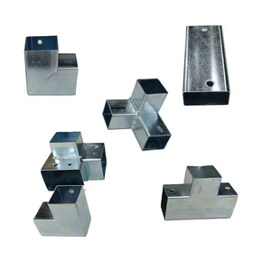 Connecteurs pour tubes carrés, raccords en acier inoxydable creux pour tubes carrés 2x2, connecteurs en acier pour raccords de tubes carrés - Product Image 6