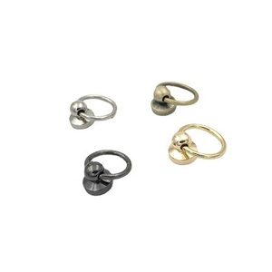10 Uds bolsa Lugs Hardware enlace hebilla <span class=keywords><strong>teléfono</strong></span> celular funda accesorios cobre puro con anillo monje cabeza Metal giratorio chupete <span class=keywords><strong>clavo</strong></span> - Product Image 3
