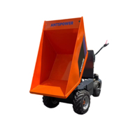 Multifunktionaler EDCX-500 Elektrischer Mini-Dumper Motorisierte Schubkarre für Materialtransport und -entsorgung