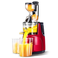 Op voorraad Grote Opening Koudgeperste Commerciële Sinaasappel Fruitpers Elektrische Huishoudelijke Groente Sap Multifunctionele Slow Juicer
