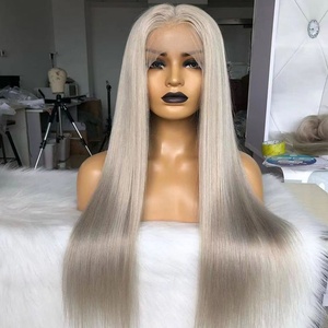 Perruque sans colle à ondulations corporelles avec mèches ombrées, mèches transparentes HD, perruques en cheveux humains, 13x4 13x6, perruques frontales en dentelle HD pour femmes noires - Product Image 2