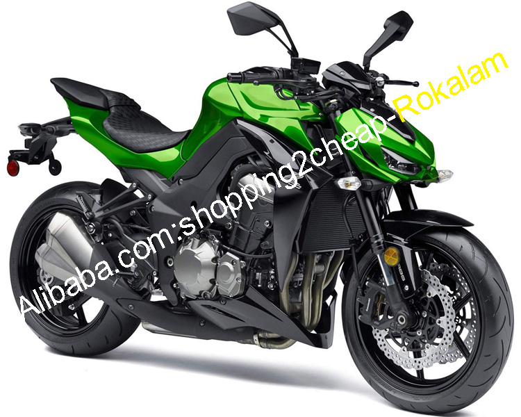 Pour Kawasaki Z1000 2014 2015 2016 2017 2018 2019 Z-1000 Z 1000 Vert Noir Aftermarket Kit Moto Carénage