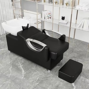 Lit de massage professionnel moderne pour spa thaïlandais, lavage des cheveux à l'eau, confortable, thérapie japonaise Headspa pour salon de beauté - Product Image 2