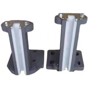 Cast Iron Fixed Sliding Guide Shoes 200*10/16mm For 2-3 Ton Freight <b>Elevators</b> Construction <b>Elevator</b> <b>Parts</b> - Product Image 4