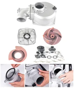 Pompe à eau à essence 2, 3, 4 pouces, moteur 4 temps, pour irrigation agricole et drainage d'urgence WP-20, gamme complète de tailles - Product Image 6