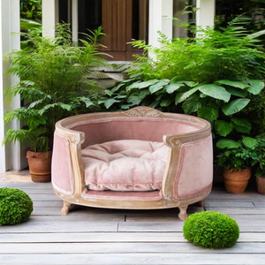 Eco-friendly <strong>Wood</strong> European-Style Carved <strong>Dog</strong> Nest Cat Nest Pet Sofa Pet <strong>Bed</strong> for Small Animals Wholesale and Retail Available - Product Image 6