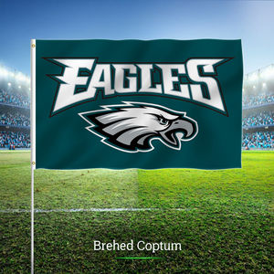 Alta calidad 3x5ft para equipo de fútbol Diseño personalizado Banners colgantes de secado rápido Philadelphia Eagles Flags 100% Poliéster Digital - Product Image 4