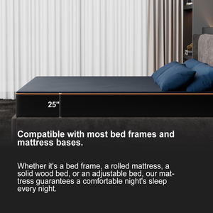 Colchón Queen, Doble, Individual, en Bolsa, Diseño Clásico, Gel Refrigerante, Espuma Viscoelástica - Product Image 3