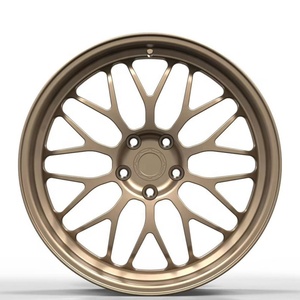 Rimpower Matte Bronze 19 inch 5x112 19x9.0 tùy chỉnh vành với bánh xe nhựa Mũ phù hợp cho mercendes Benz cla45 - Product Image 2