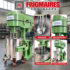 Mélangeur Disperseur à Double Arbre Haute Vitesse avec Conception à Double Agitateur pour l'Humidification Efficace des Poudres, la Dispersion des Pigments et l'Homogénéisation - Product Image 4