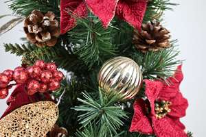 Decoraciones Navideñas Personalizadas de Fábrica, Árboles de Navidad de PVC y PE, Árboles Artificiales con Soporte para Interiores - Product Image 5