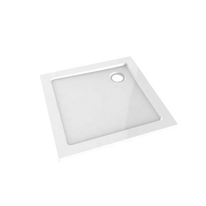 Promotional Modern Bathroom Non Slip Square SMC Deep Acrylic <strong>Shower</strong> <strong>Tray</strong> with <strong>Legs</strong> - Product Image 3