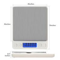 Aangepaste Sieraden Weegschaal 0.01G Keuken Weegschaal Gram Weging Elektronische Pocket Goud Digitale Weegschaal