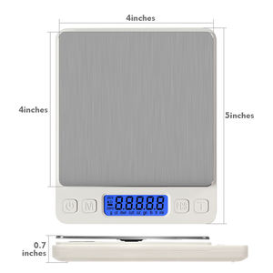 사용자 정의 보석 저울 0.01g 주방 저울 무게 그램 가중치 전자 포켓 골드 디지털 저울 - Product Image 5