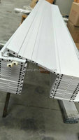 Puerta corrediza de PVC insonorizada de buena calidad, puertas de acordeón de PVC, puerta interior plegable de PVC para Baño