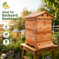 Ruche à miel auto-écoulante en bois, extraction automatique du miel, sans déranger les abeilles, fournitures d'apiculture pour les apiculteurs débutants
