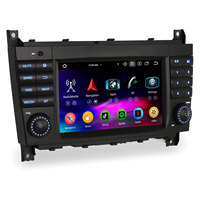 Erisin ES5569C Autoradio Android 16 7 pouces pour lecteur DVD GPS compatible Mercedes Benz Classe C W203/CLC/Classe G W463