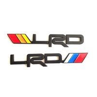 Acrylique avec chrome ABS ou peinture, badges de voiture en plastique ABS 3D professionnels, emblèmes de voiture