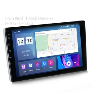 Universe 10.1 520 Dubai Japan Dibble Single Din Carplay dan Android Dsp Auto Rca Re Subs Audio Sistem Stereo Mobil