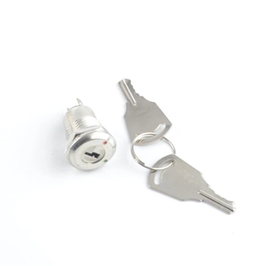 Công Tắc Chìa Khóa Điện Tử Hợp Kim Kẽm 12Mm Công Tắc Khóa Tắt Công Tắc Khóa Điện Thoại Công Tắc Nguồn An Ninh Thiết Bị Đầu Cuối Hình Ống + 2 Phím 2 Vị Trí - Product Image 3