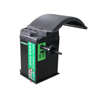 Equilibrador de rueda automático de acero certificado CE, equipo de garaje para reparación de neumáticos y uso en taller, equipo de vehículo - Product Image 5