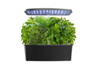 Jardinière hydroponique en alliage d'aluminium ABS avec indicateur de niveau d'eau et lampe de culture LED pour la maison, le bureau et la cuisine