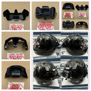 <span class=keywords><strong>VZ</strong></span> pour casque demi-face, pièce décorative d'aileron arrière pour casque, ensemble homologué DOT, fermeture à dégagement rapide, toutes saisons - Product Image 3