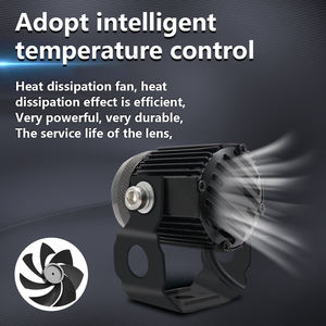 ไฟหน้ามอเตอร์ขนาดเล็ก LED 15W 150LM สองสี ขาว-เหลือง ระบบไฟส่องสว่างอัตโนมัติ IP67 กันน้ำ ไฟสูง-ต่ำ ไฟเสริม - Product Image 4