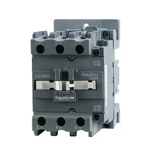 LC1N New Industrial Control Motor LC1N 0910 AC Contactor 9A 220V 380V 24V DC Original Magetic Contactor LC1N0910