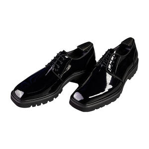 Nouvelles chaussures Derby pour hommes en cuir véritable, bout carré, semelle épaisse, élégantes et décontractées pour le travail - Product Image 5