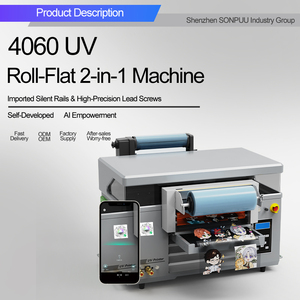 Imprimante jet d'encre UV <span class=keywords><strong>de</strong></span> bureau A2 dernière génération 4060 DTF avec tête d'impression XP600, rouleau à rouleau, pour casquettes <span class=keywords><strong>de</strong></span> natation, stylos, bois, colle AB, impression - Product Image 3