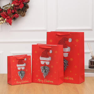 Stock de sac cadeau de Noël ins Wind Cute magasin de vêtements fourre-tout vente en gros de sac à jouets décorations de Noël noël 2024 sacs-cadeaux - Product Image 3