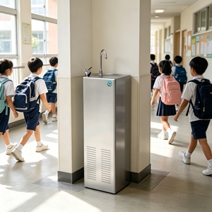 Dispenser d'<span class=keywords><strong>Acqua</strong></span> Commerciale in Acciaio Inox con Compressore, Refrigeratore Industriale Autoportante Caldo/Freddo con Filtro - Product Image 6