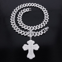 Pendentif croix clouté, style hip-hop punk urbain, accessoire cool pour la danse de rue, cadeau bouddhiste, en promotion