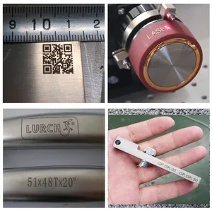 Portable 30W Tyre QR Code Logo Mark Handheld MIni Marker Fiber Laser Marking Machine For Metal Printers Equipment