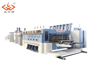 Máquina Automática de Impresión Flexográfica, Troquelado, Plegado, Encolado y Flejado / Línea Integrada de Impresión, Troquelado y Encolado de Cartones - Product Image 5