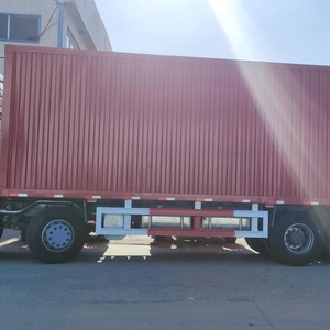 Fabbrica-a basso prezzo nuovo camion Diesel <span class=keywords><strong>rosso</strong></span> 8x4 camion automatico grande carico <span class=keywords><strong>furgone</strong></span> destro sterzo segmento di autocarro pesante - Product Image 6