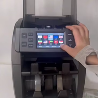 ATM sayma sıralama makinesi JBY D 6070 4.3 inç destek GBP AED EGP IQD ILS IRR SAR LBP SYP YER KWD QAR OMR MXN ARS kalem XAF vb