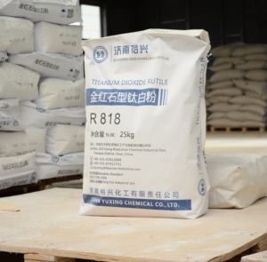 Buen Precio de dióxido de titanio por tonelada Dióxido de titanio de grado rutilo TiO2 Dióxido de titanio R818 para revestimiento y fabricación de plástico - Product Image 3