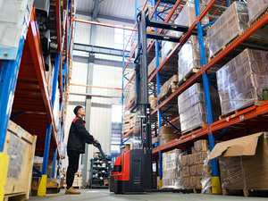 Apilador Eléctrico Hidráulico de 1.2t <span class=keywords><strong>1.4t</strong></span> 1.6t 2t, Montacargas Eléctrico - Product Image 5