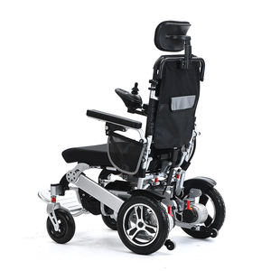<span class=keywords><strong>Fauteuil</strong></span> roulant <span class=keywords><strong>électrique</strong></span> multicolores avec batterie au lithium 24V 12AH/20AH en alliage d'aluminium inclinable - Product Image 3