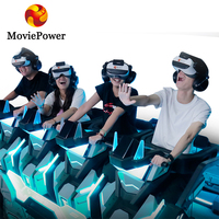 Venta Especial: Simulador de Cine VR de 4 Asientos y 9D, Equipo de Entretenimiento de Realidad Virtual para Centros Comerciales y Parques de Diversiones