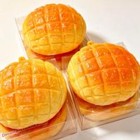 Jouet Squishy Simulation Pain Ananas, Jouet Anti-Stress Réaliste en Forme de Nourriture à Presser, en TPR Souple Non Toxique pour Enfants de 5 à 7 Ans