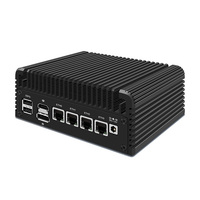 Vente en gros Intel Twin-Lake N150/N355 Mini PC sans ventilateur 4 * RJ45 2.5G DDR5 routeur Pfsense pare-feu VPN serveur réseau Quad/Octa Stock